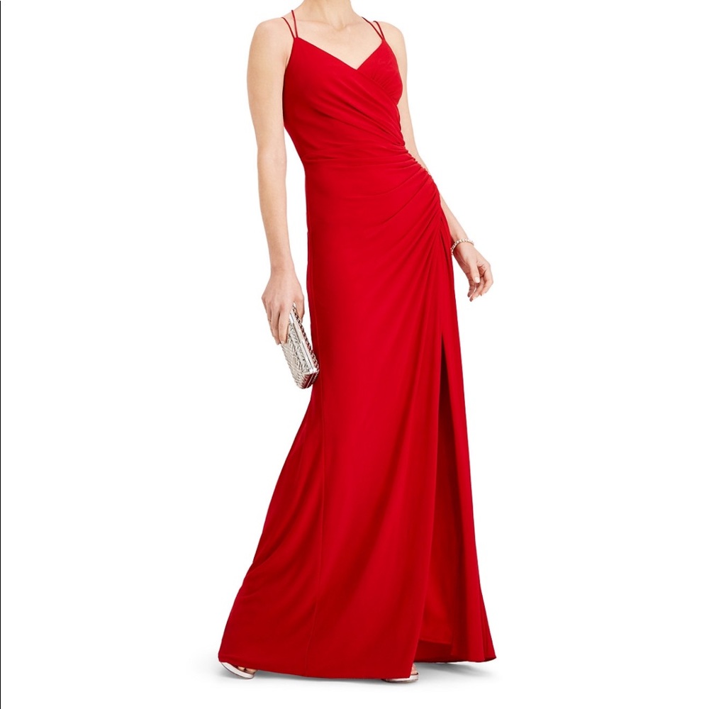 Adrianna papell red dress